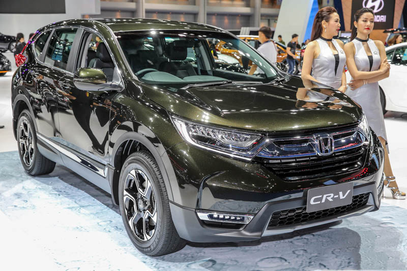 Honda CR-V 2017 — семиместная модификация кроссовера