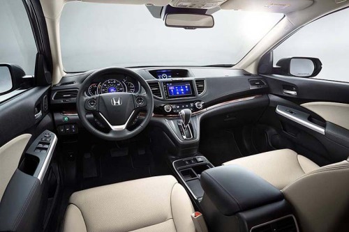 фото панели приборов Honda CR-V 2015-2016